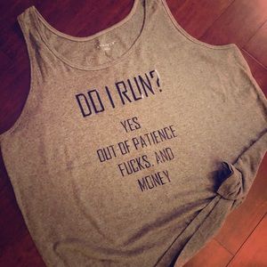 Cute workout tank